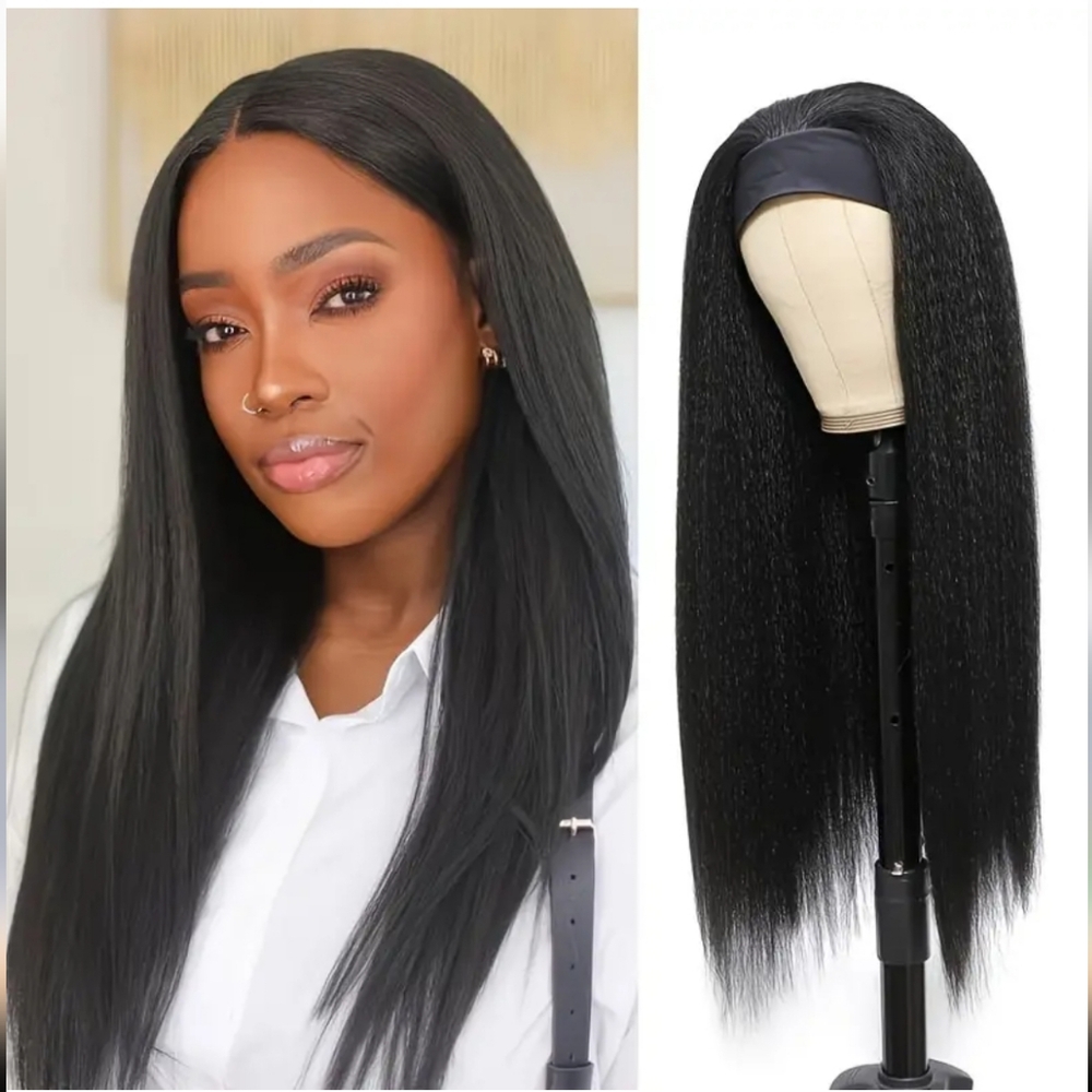 Human Hair Headband Wig